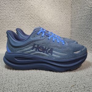 Hoka One One Bondi 9 Wide Men's Size 13 2E Faded Navy Slate Blue 1162011 FDNV